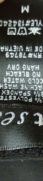 Mini black dress, size medium - Picture 3 of 3