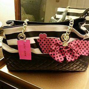 Sharp Betsey Johnson shoulder bag.