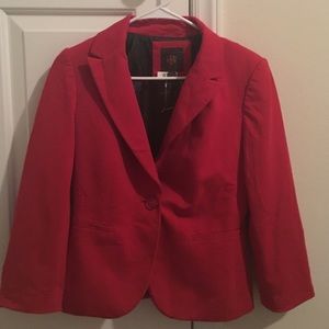 the limited red blazer