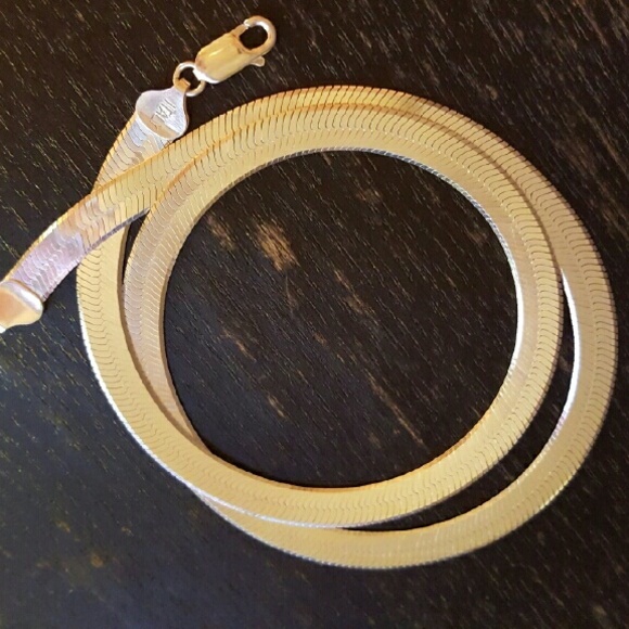 *925 S.Silver Herringbone Necklace