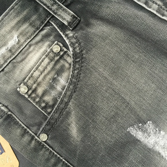 Grey Ripped Jeans - Picture 2 of 4