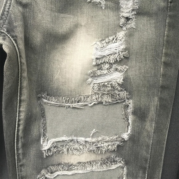 Grey Ripped Jeans - Picture 4 of 4