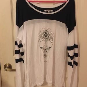 Peace Love World "I am eternal life" long sleeve