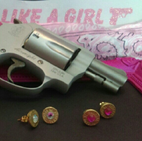 Bullet Casing Earrings - Picture 2 of 4