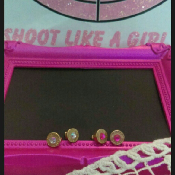 Bullet Casing Earrings - Picture 3 of 4
