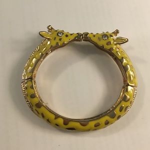 Gold and Yellow Giraffe bracelet