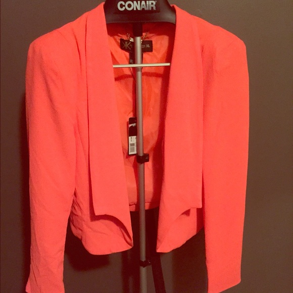 coral short jacket