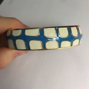 Blue and White bangle