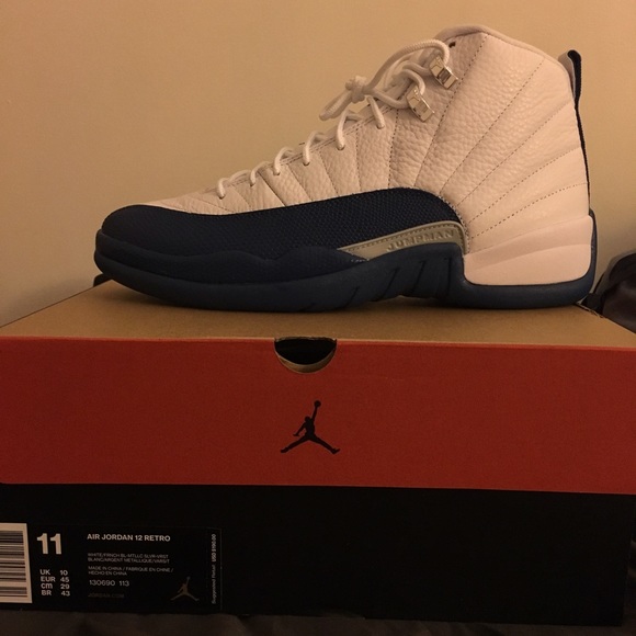 Retro 12's French Blues size 11 DEAD STOCK
