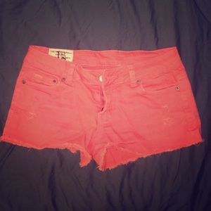 Coral shorts