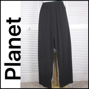 PLANET Navy Wide Leg Pants