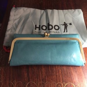 HOBO RACHEL WALLET TURQUOISE SEE DESCRIPTION!!!!!!