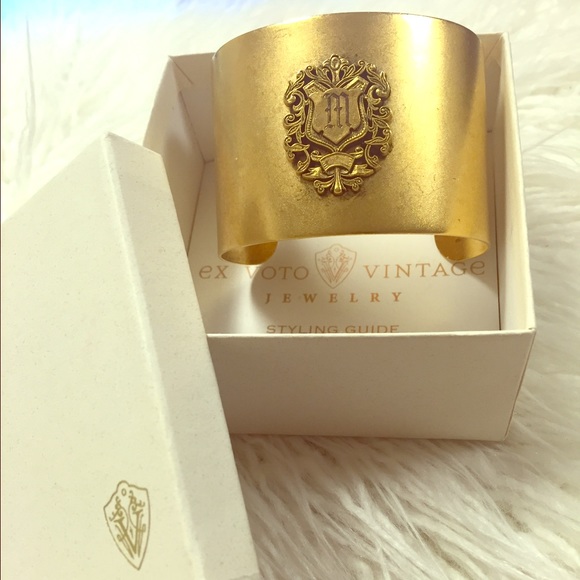 ExVoto Vintage Woodley Cuff "M"