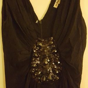 Black cocktail dress