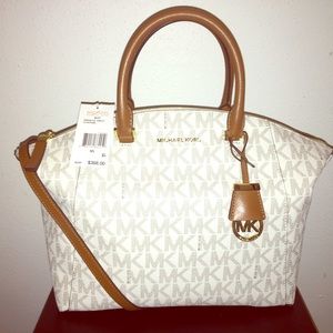 Michael kors handbag Riley signature Large Satchel