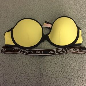 neon yellow bikini top