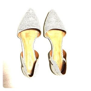 Madewell snakespot d'orsay flat 7.5