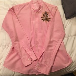 Large Crested Polo Oxford