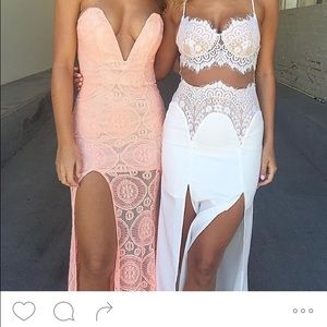 Whitelace crop dress from tigermist