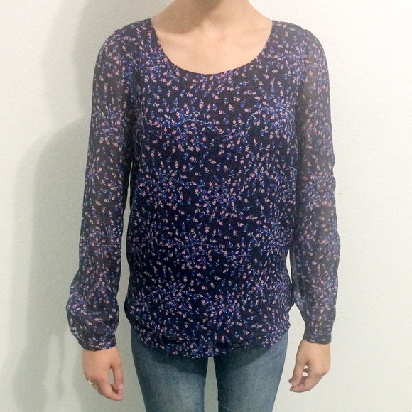 Lauren Conrad Floral Top