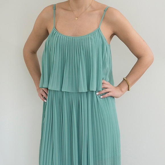 forever 21 pleated dress