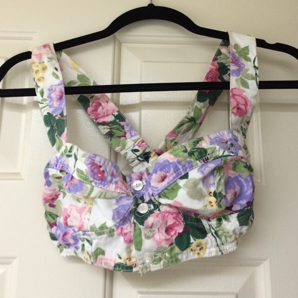 Floral Bralette Bandeau Boho