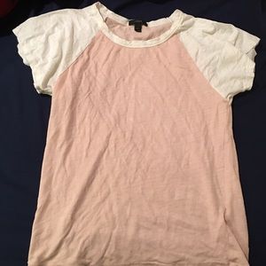 J. Crew baseball tee