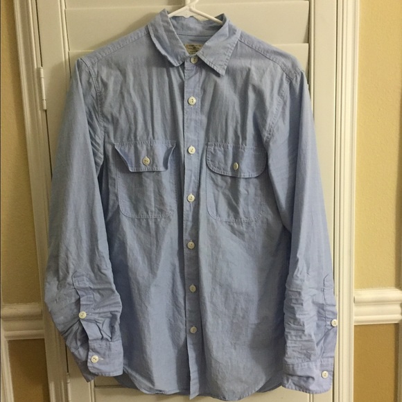JCREW men's XS button down shirt
