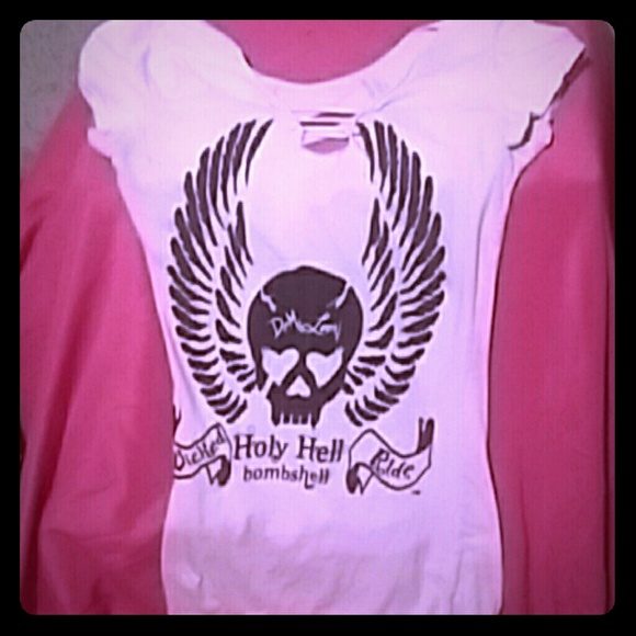Biker style shirt ..very cute