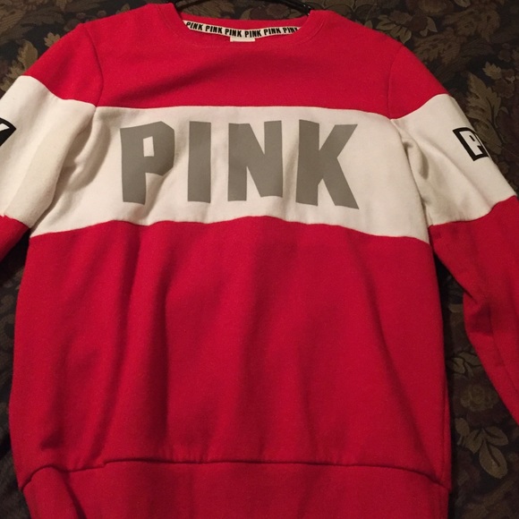 (Victoria's Secret) red sweatshirt