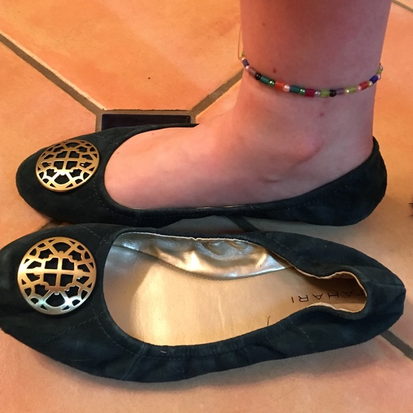 Teal brand new never worn flats!