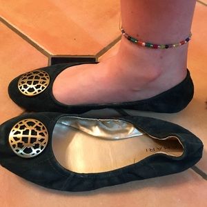 Teal brand new never worn flats!