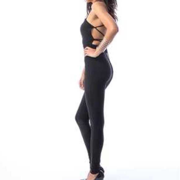 Black CrissCross Jumpsuit 😍😍😍 - Picture 3 of 4