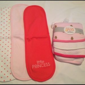🎉FLASH SALE🎉 Carter's Burp Cloths Bundle