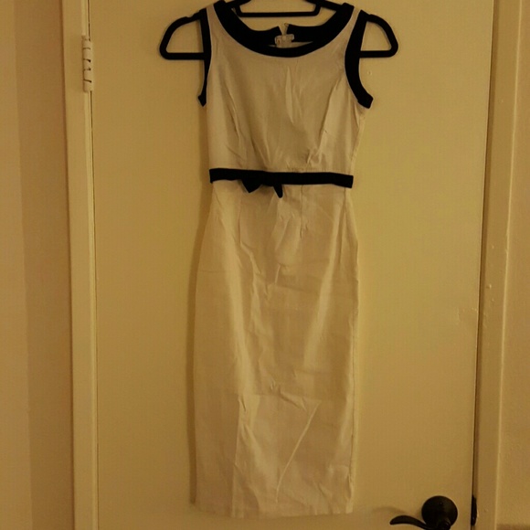 White pencil dress