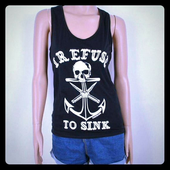 Refuse to Sink Tank Top
