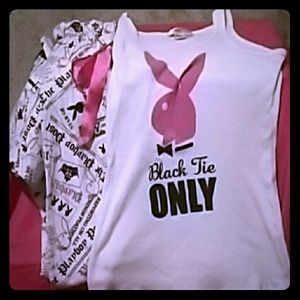 Playboy bunny PJ set