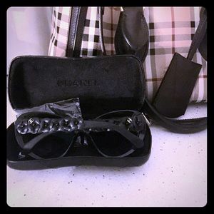 Chanel Camellia sunglasses