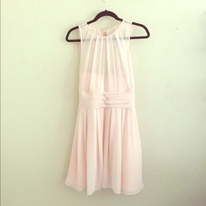 J crew silk chiffon bridesmaid dress.