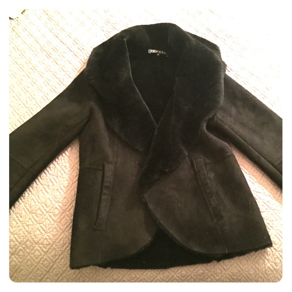 Theory Shearling Coat