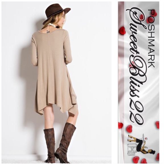 💄Cappuccino Bliss Dress💋 - Picture 2 of 3