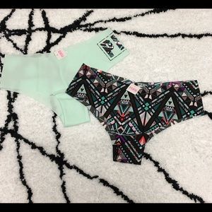 🚫SOLD🚫(2) PINK by VS No Show Cheeksters