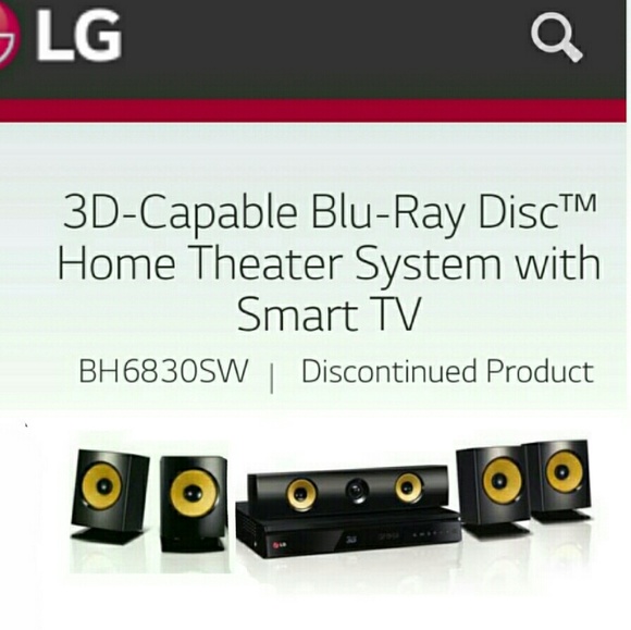 LG SURROUND SOUND SPEAKERS