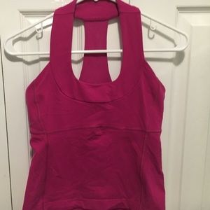 Lululemon Hot pink sports tank