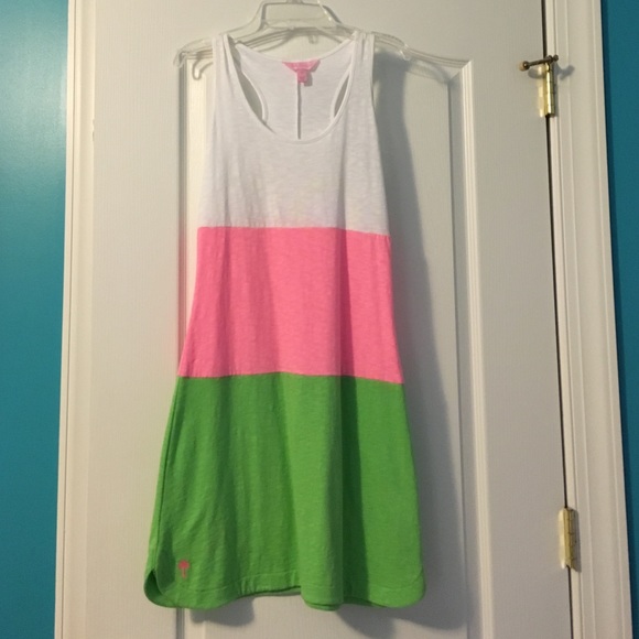 Lily Pulitzer color block dress