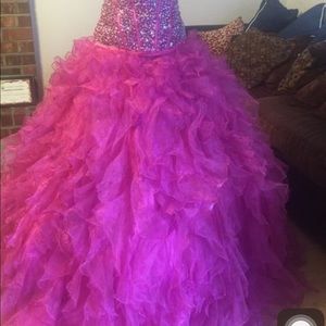 Sweet sixteen dress very elegant