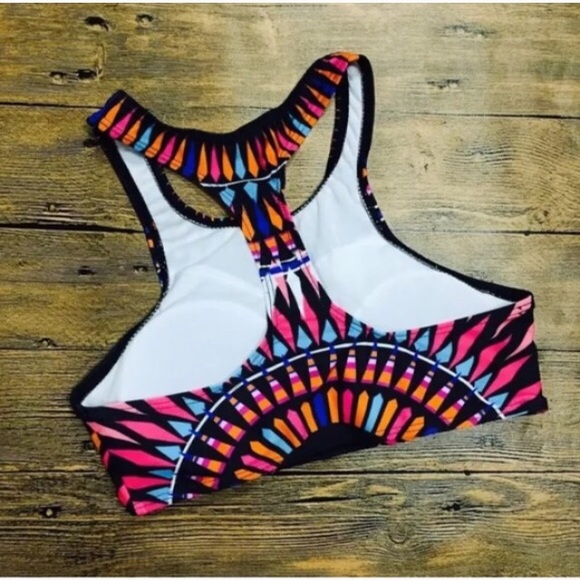 🎉2times hp pick👙Sexy tribal padded 2 piece - Picture 2 of 4
