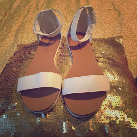 White Sandals