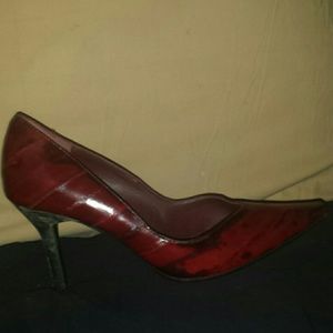 Maroon heels