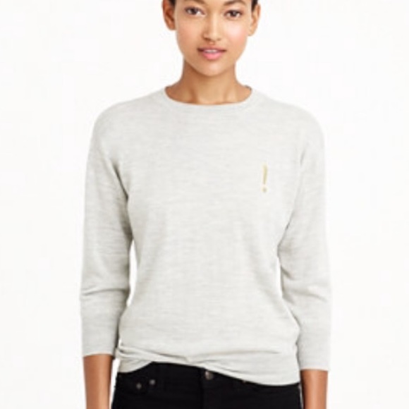 J. Crew Exclamation Sweater